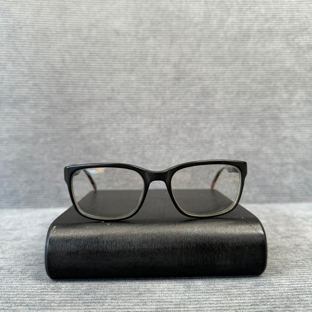 Original Penguin The Davenport Eyeglasses Black Tortoise 52-17-135 Frames Y2k